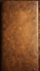 Naklejka premium Craft texture brown journal note