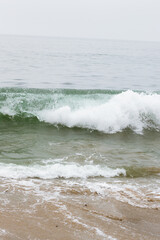 waves on the beach