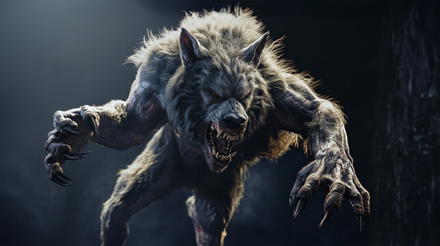 狼男のイメージ - image of Were Wolf - No1-6 Generative AI