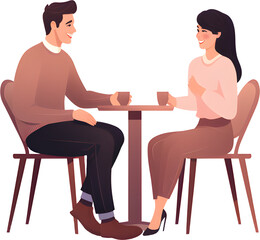 Obraz premium Colleagues, meetings, consultations