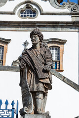 Obraz premium Prophets by Brazilian Sculptor, Aleijadinho. UNESCO World Heritage Site. Congonhas do Campo, Minas Gerais, Brazil