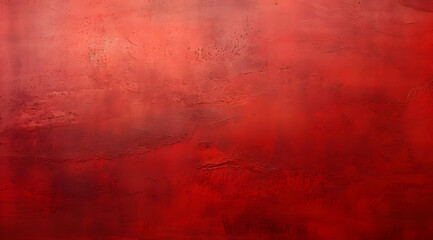 Scarlet Depths: Richly Textured Red Surface Background - obrazy, fototapety, plakaty