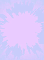 爆発しているようなポップなフレーム背景・縦