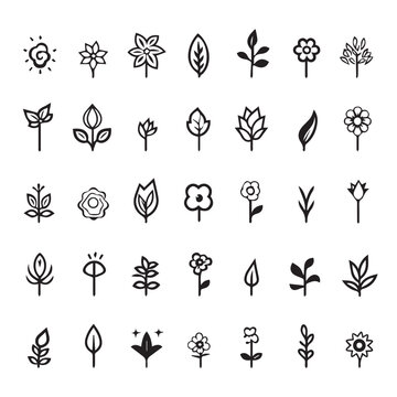 set of icons for your design