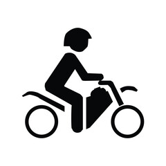 Fototapeta na wymiar motorbike icon vector illustration symbol design