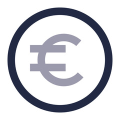 euro sign icon