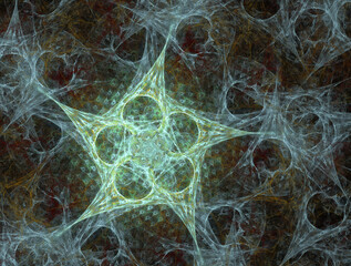 Imaginatory fractal abstract background Image