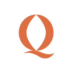 Monogram Q design vector logo. Monogram initial letter mark Q logo design. Monogram design vector logo. Monogram initial letter mark Q logo design. Simple Q monogram. Monogram Q design logo