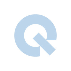 Monogram Q design vector logo. Monogram initial letter mark Q logo design. Monogram design vector logo. Monogram initial letter mark Q logo design. Simple Q monogram. Monogram Q design logo