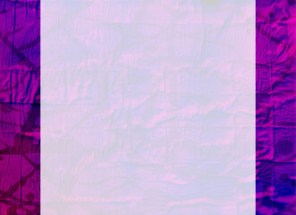 紫の水彩風テクスチャフレーム背景