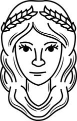 Virgo Zodiac Doodle