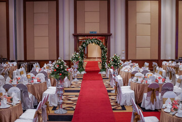 Wedding venue entrance