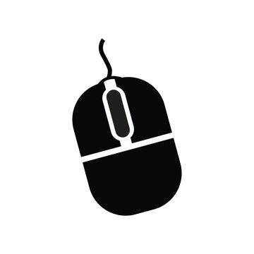 computer mouse icon vector illustration symbol design