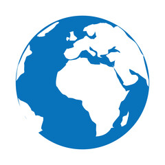 world map icon vector illustration symbol design