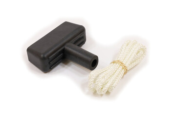 Pull cord replacement for small engines, lawnmower