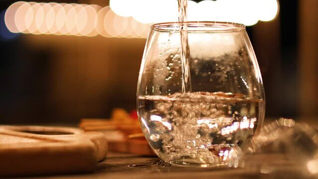 Effervescent Tablet Dissolving in Water