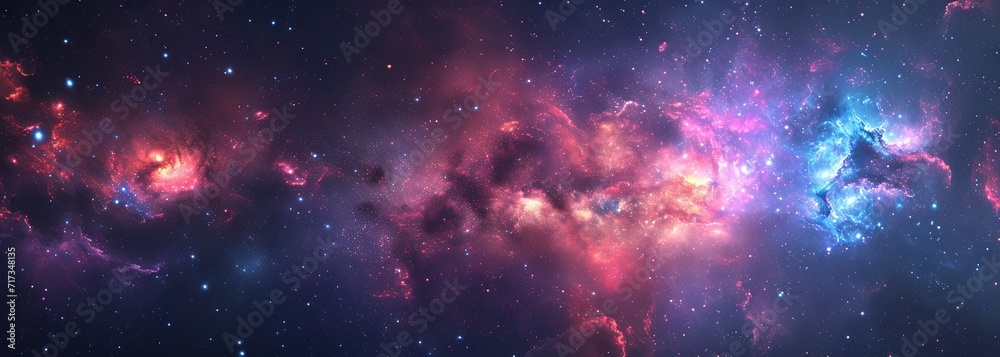 Canvas Prints galaxy. nebula and stars in space. outer space background. galaxy background