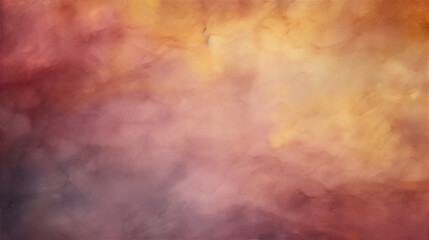Autumn Haze: Warm Marbled Abstract of Reds and Oranges
