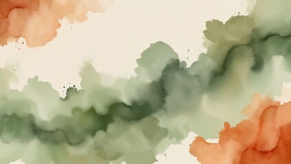 Abstract Watercolor Paint Background For Wallpaper