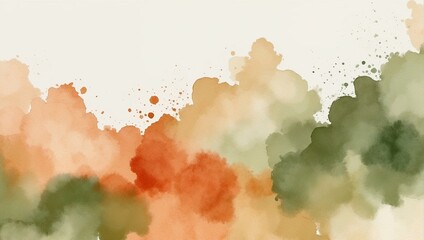 Obraz premium Abstract Watercolor Paint Background For Wallpaper