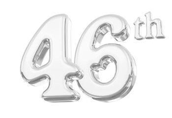 46th Anniversary Silver Number 