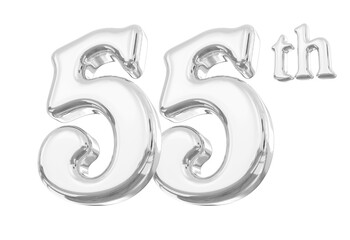 55th Anniversary Silver Number 