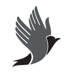 bird icon vectors illustration symbol
