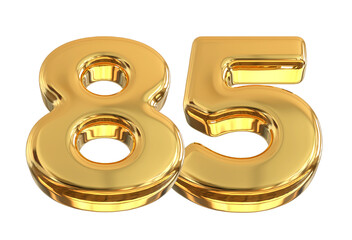 Gold Number 85