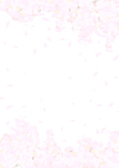 ふわふわした桜