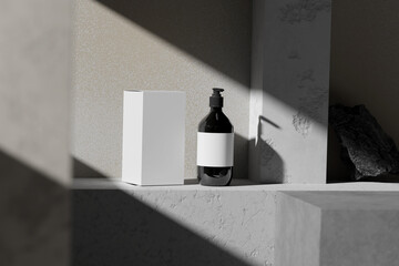 Box and Tube Cosmetic Mockup