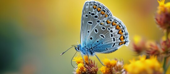 The Polyommatus icarus is a type of butterfly in the Lycaenidae family.