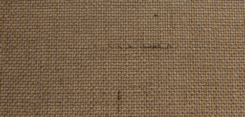 Closeup of Natural Burlap/Linen Texture