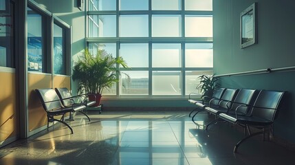 Empty Waiting Room 