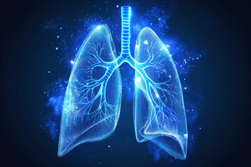 Genetic Factors: Some individuals may have a genetic predisposition to lung diseases - obrazy, fototapety, plakaty