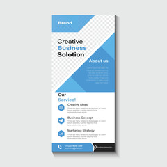 rack card design template