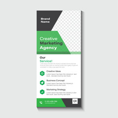 rack card design template
