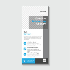 rack card design template