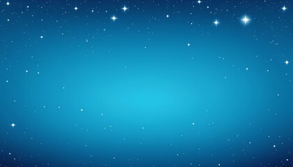 Fototapeta na wymiar Light Blue Vector Background with Stars: Decorative Illustration