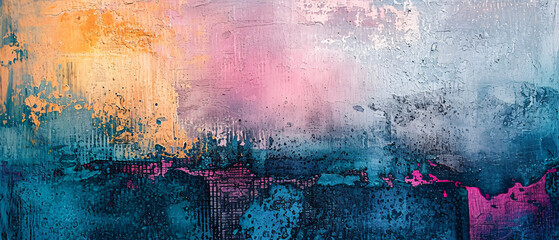 Abstract grunge watercolor background - obrazy, fototapety, plakaty
