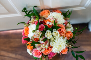 flower, flowers, bouquet, wedding, nature, rose, spring, blossom, plant, beauty, green, leaf, pink, floral, bunch, white, bloom, summer, love, isolated, arrangement, closeup, petal, roses, bride