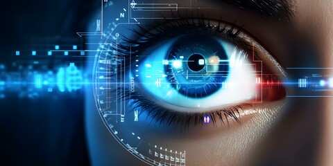 Advanced Biometric Identification Through Innovative Eye-Scanning Technology