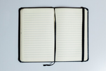 Notepad. Annotation concept. Notebook concept.