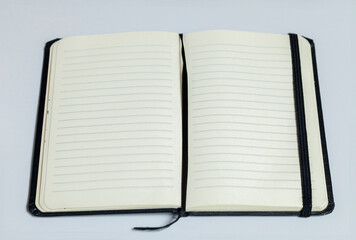 Notepad. Annotation concept. Notebook concept.