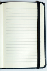 Notepad. Annotation concept. Notebook concept.