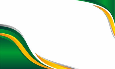 wave abstract art background template design