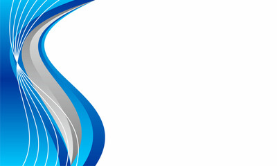 Obraz premium wave abstract art background template design