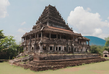 Stone castle of Wat Phu Champasak