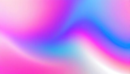 Vivivd blue pink purple wave Holographic Unicorn Gradient colors soft blurred background
