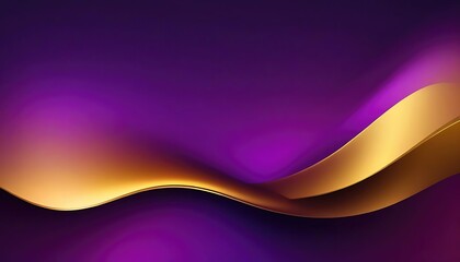 Dark Purple gold Abstract wave blurry gradient color mesh background