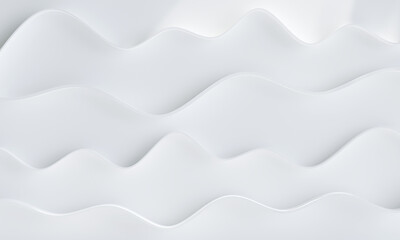 Fototapeta premium Abstact curve lines elegant background. 3d illustration